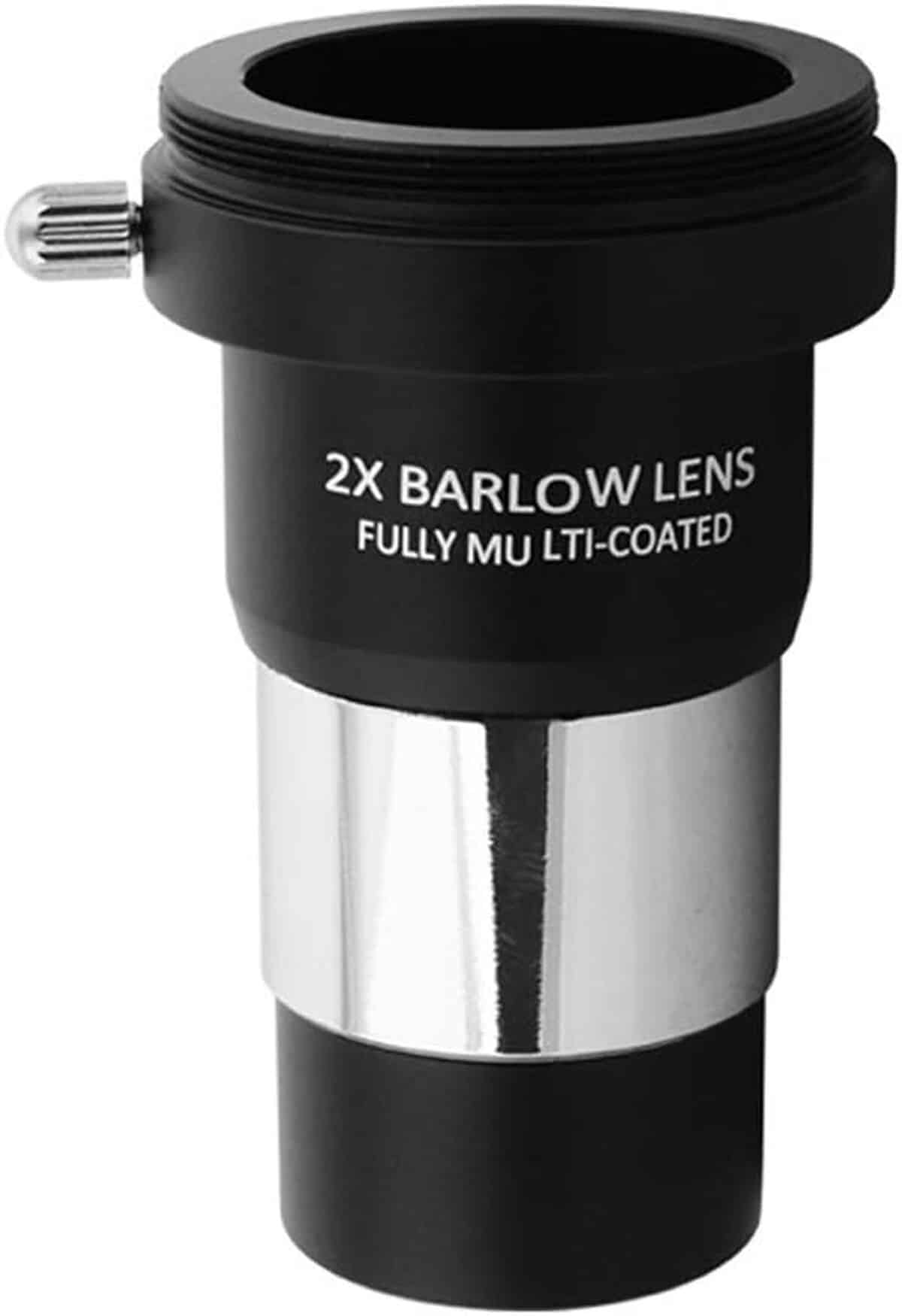 Test Bysameyee : lentille Barlow 2X en métal 1, 25" avec M42