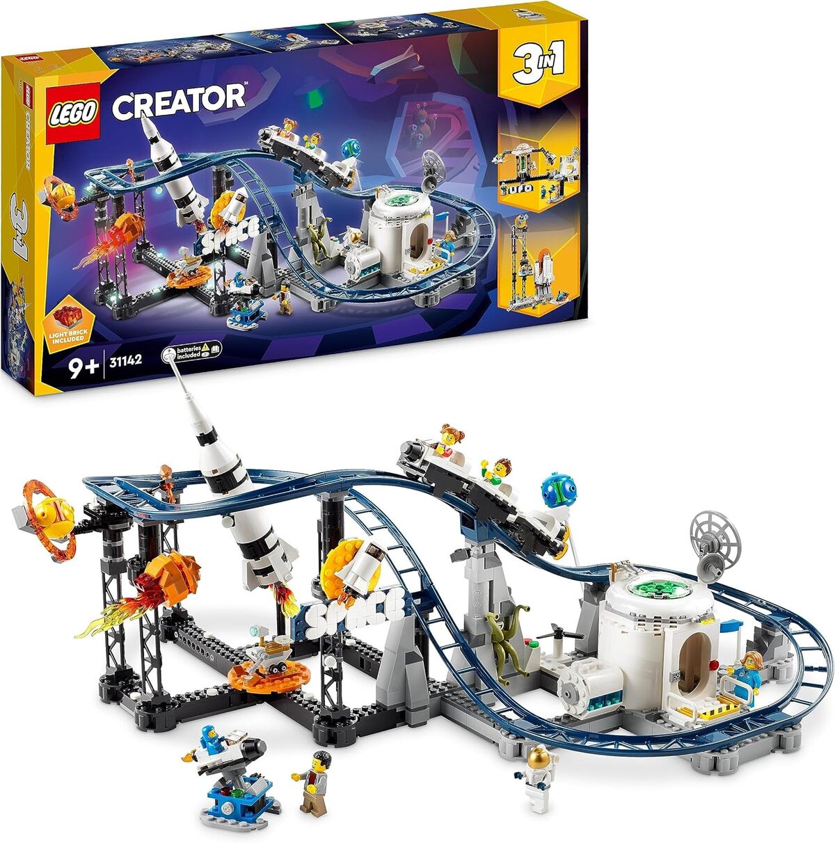 Test LEGO Creator : montagnes Russes de l'Espace et Chute Libre
