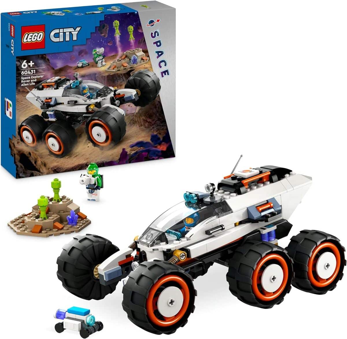 Test Rover Lego City: exploration spatiale et extraterrestres