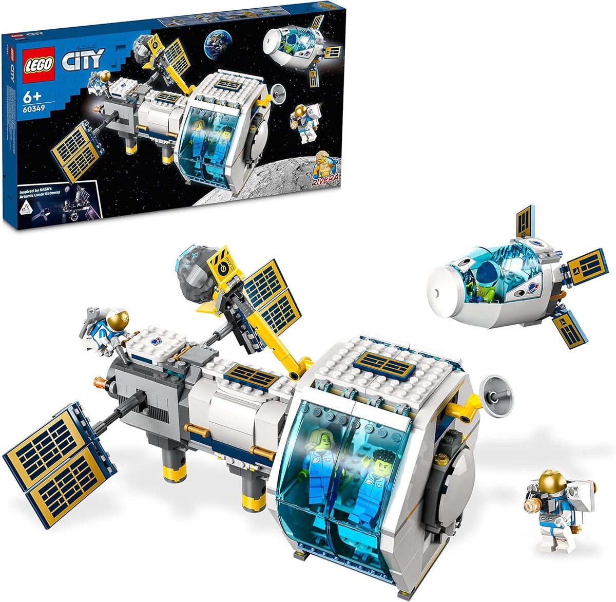 Test LEGO 60349 : la Station Spatiale Lunaire et ses Astronautes