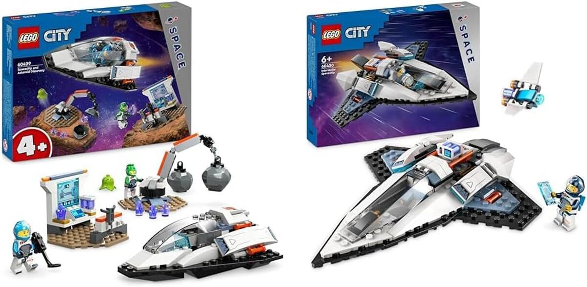Test LEGO City : vaisseau Interstellaire et Découverte d’Astéroïde