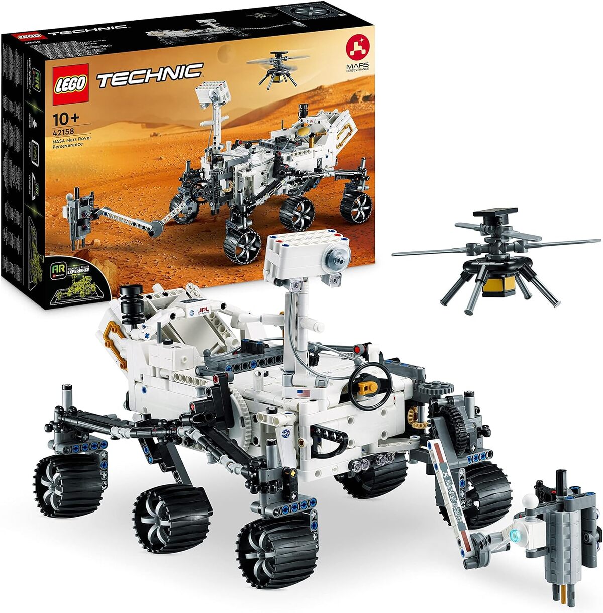 Test LEGO Technic NASA Mars Rover : expérience AR et Conquête Spatiale