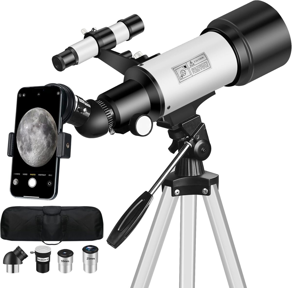 Avis : mijiao 70mm, le télescope pour explorer la lune