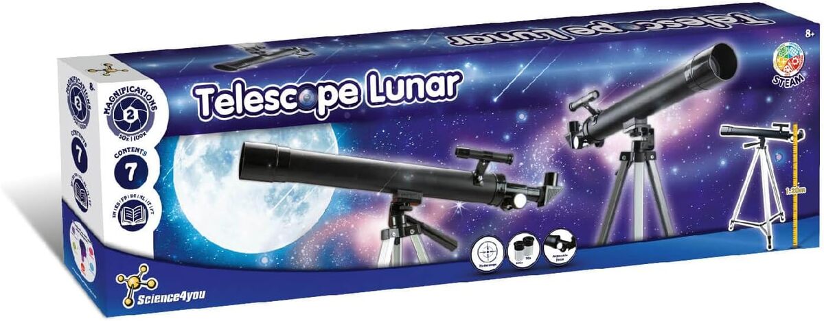 Avis : télescope Astronomique Science4you - Exploration Lunaire pour Petits Astronomes