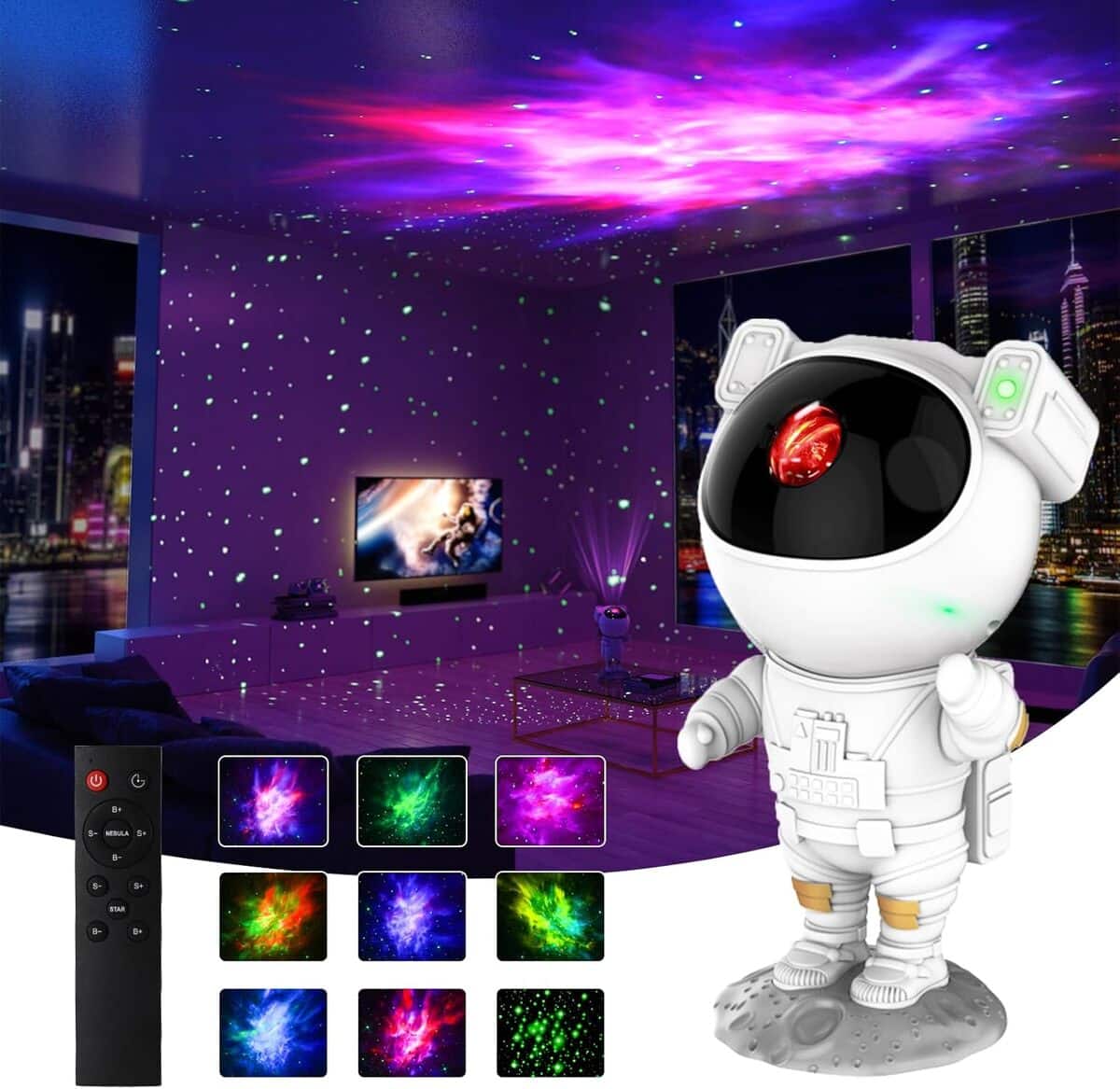 Projecteur Galaxie LED : un ciel étoilé dans la chambre de votre enfant