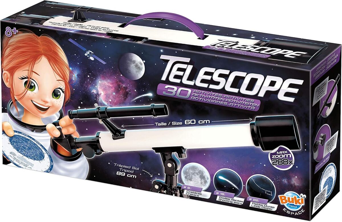 Télescope Buki TS007B : zoom sur 30 activités