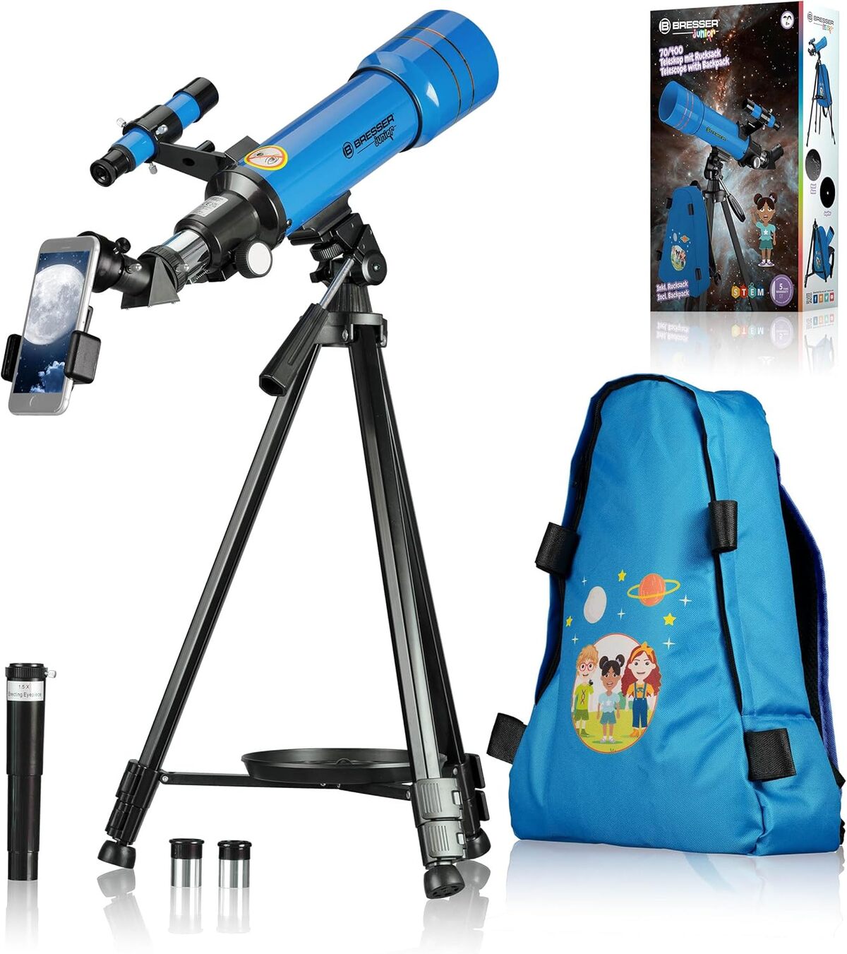 Test Bresser 70/400 : le ciel à portée des jeunes astronomes