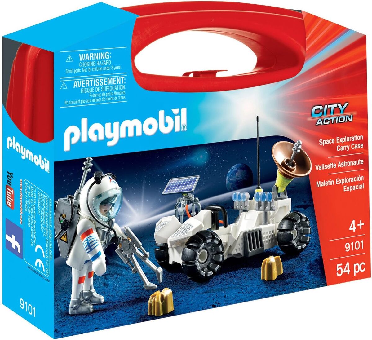 Test de la valisette astronaute Playmobil 9101