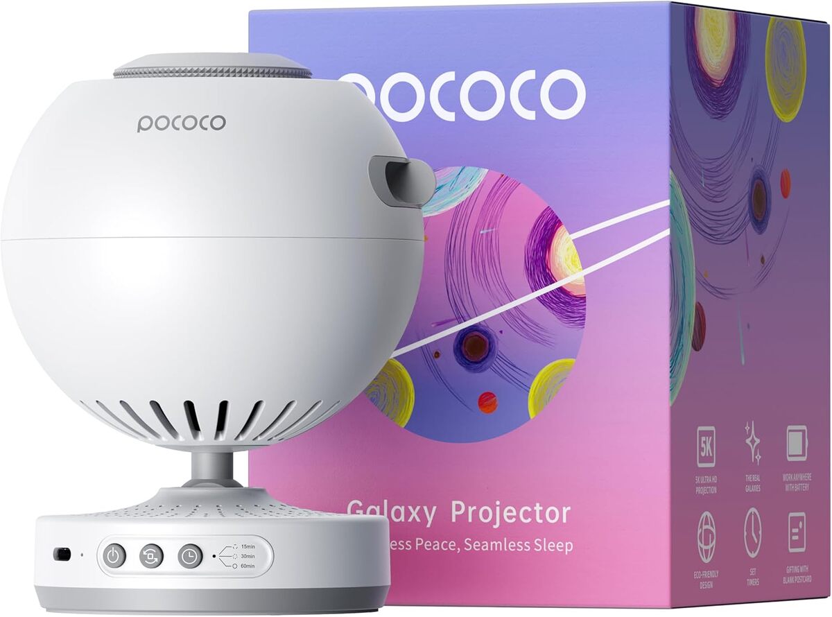 Découvrez le projecteur POCOCO : transformez votre chambre en ciel étoilé