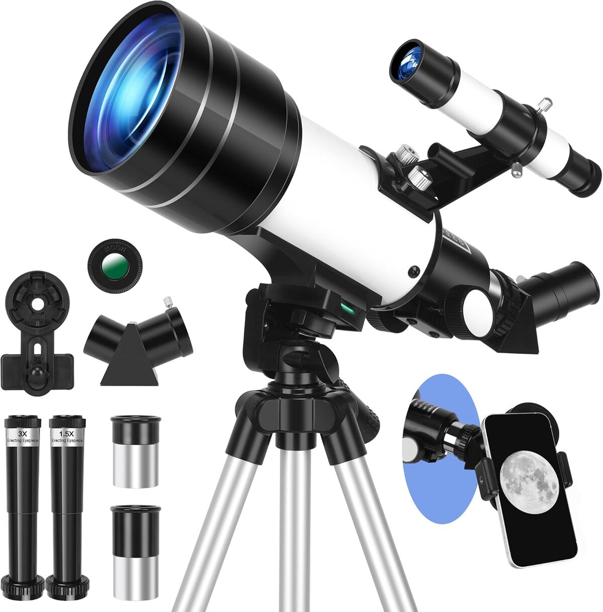 Test HUGERSTAR 70/400mm : le Télescope Astronomique pour Tous