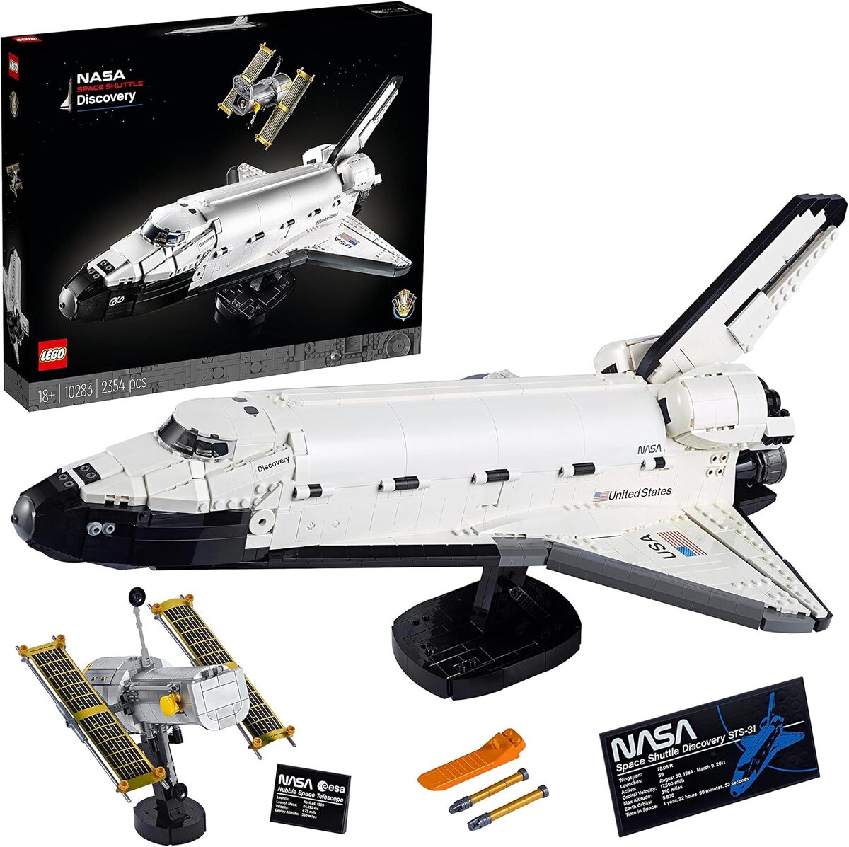 Test LEGO 10283 : la navette Discovery, un voyage spatial à assembler !