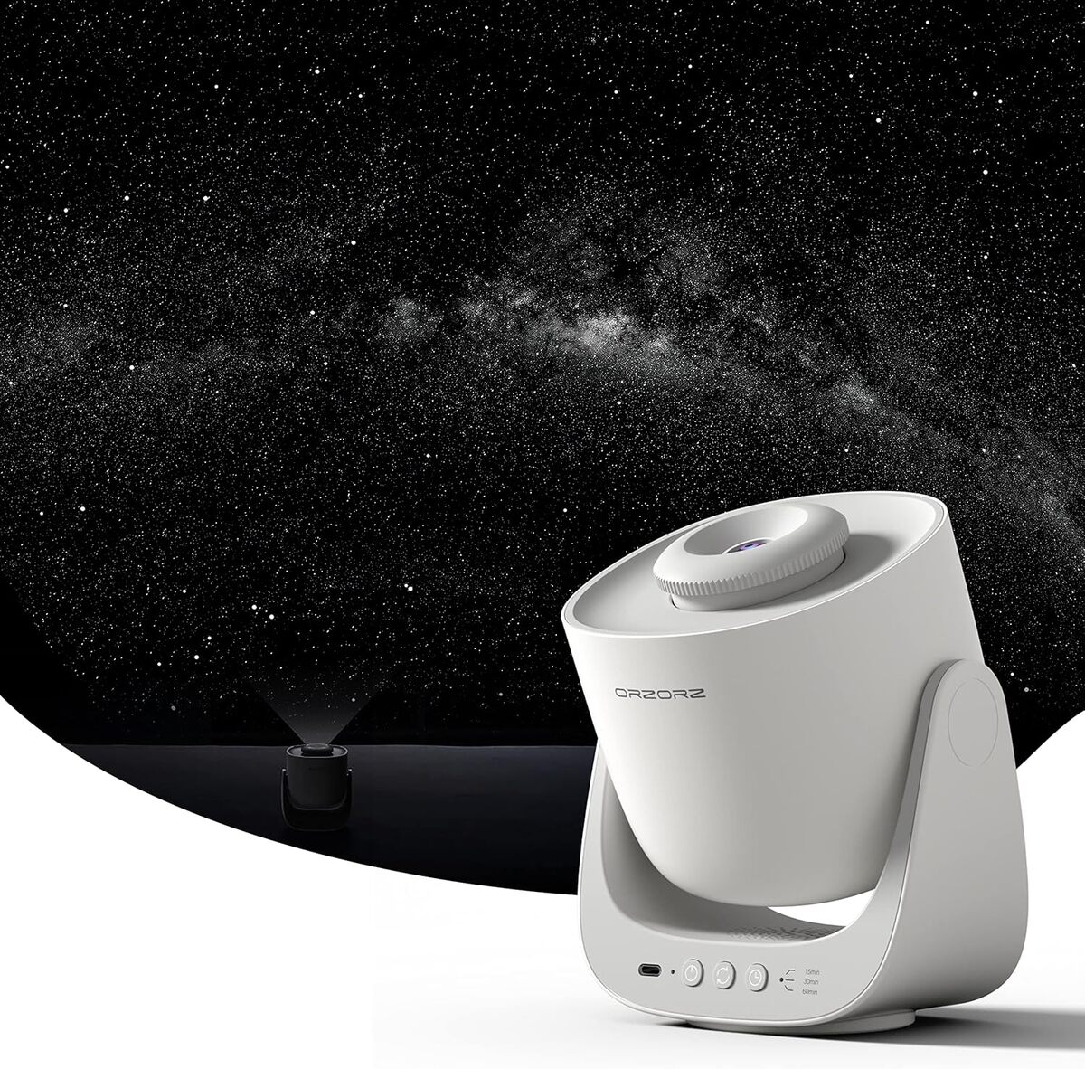 Test Orzorz : projecteur d'étoiles Galaxie et Planétarium Portatif