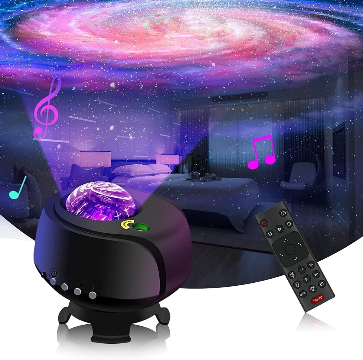 Test Projecteur Ciel Étoilé FLITI : veilleuse Galaxie Grand Format