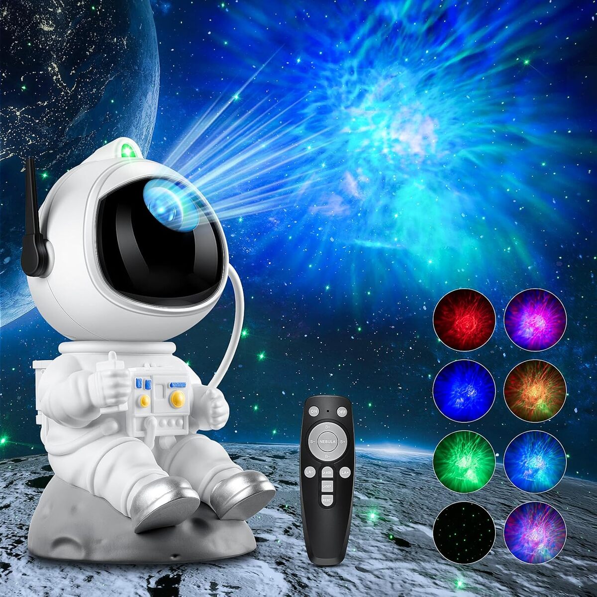 Avis sur le projecteur astronaute galaxie : lumière des étoiles