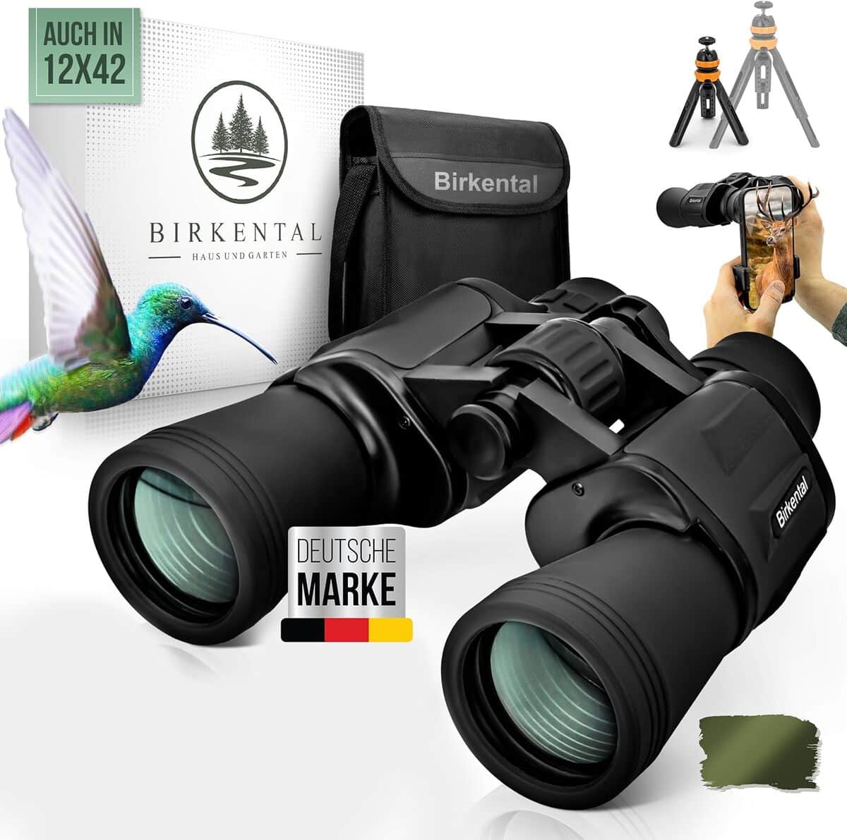 Test des jumelles Birkental 10x50 : une vision HD étanche et légère