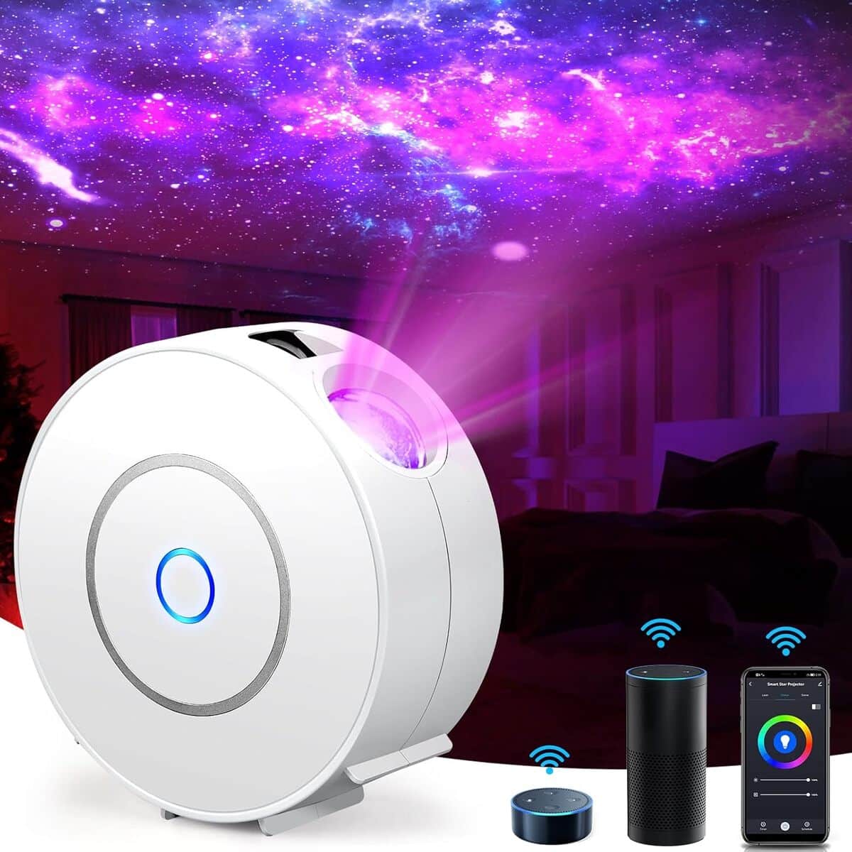 Test du projecteur ciel étoilé YESLUSY : immersion galactique garantie