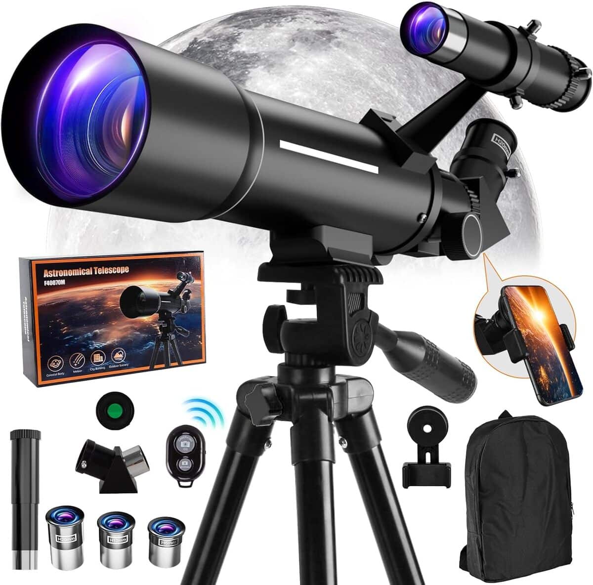 Test du télescope abask 70/400 mm : l'astronomie à portée de main