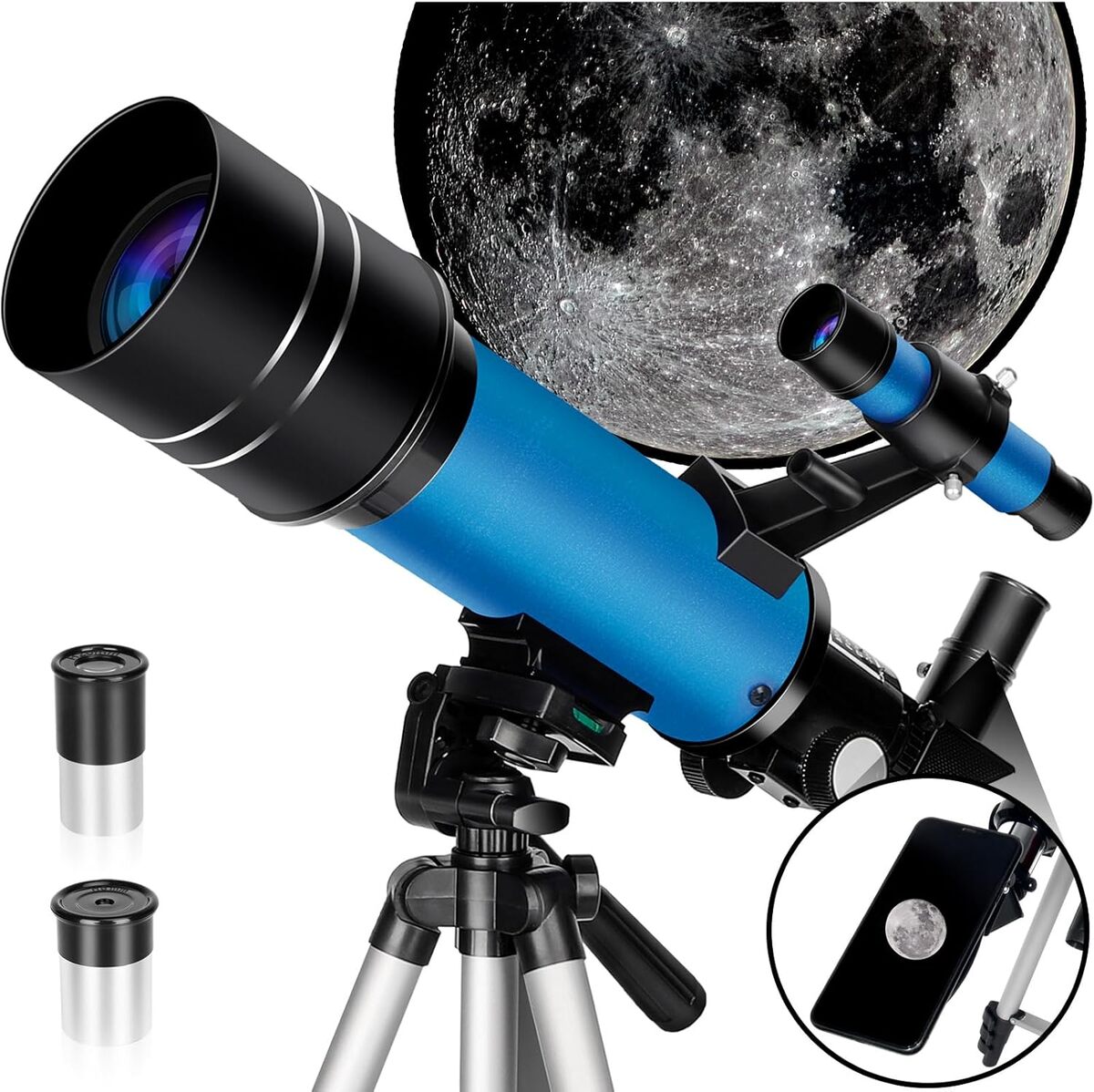 Test du télescope astronomique portable 400/70 mm de la marque