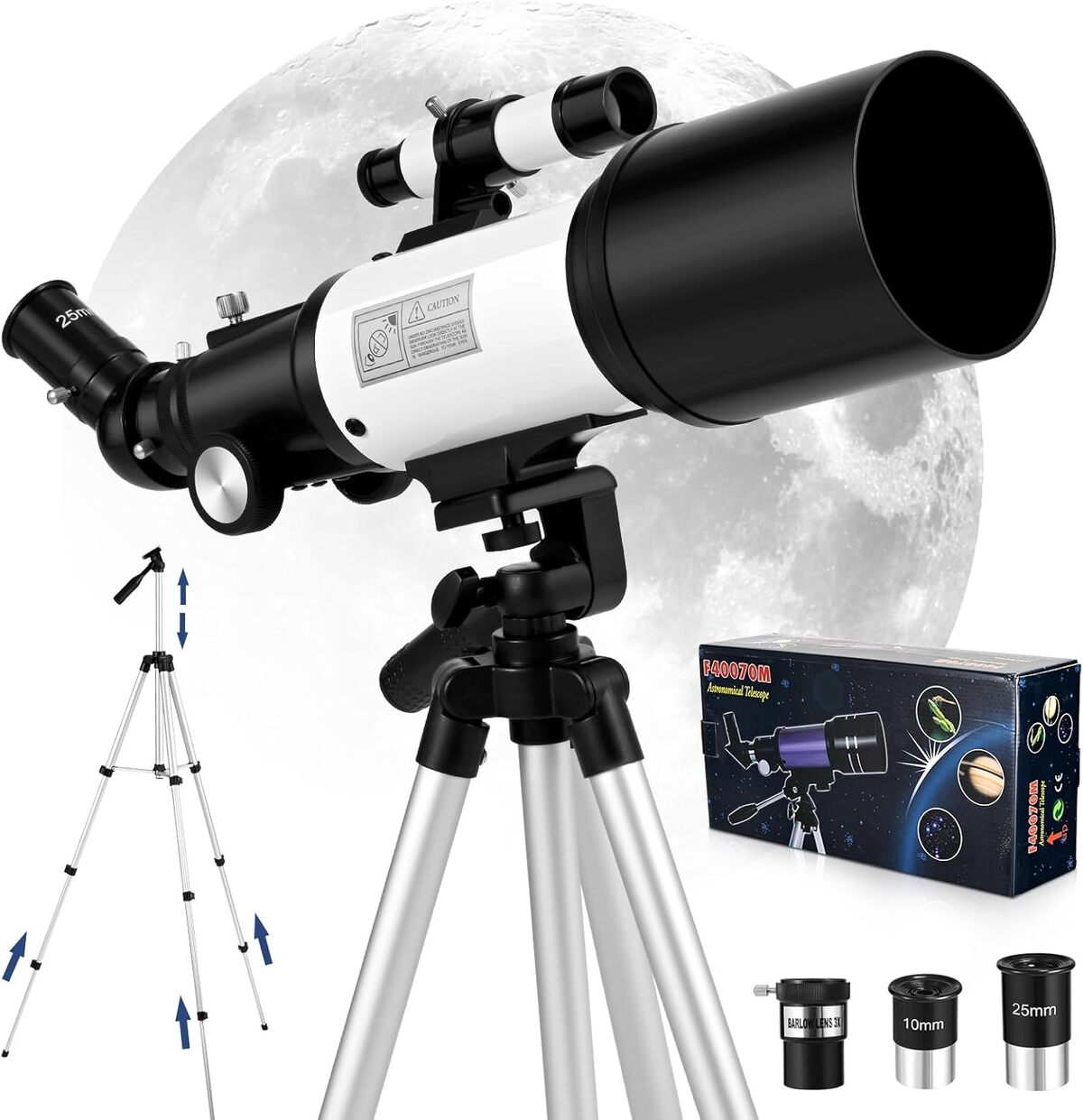 Test du télescope Hlieeosfcn : cadeau astronomique pour enfants