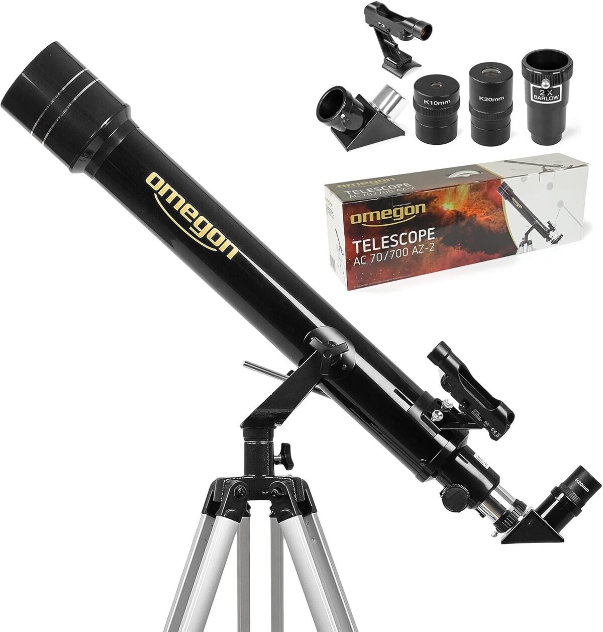 Test du télescope Omegon AC 70/700 AZ-2