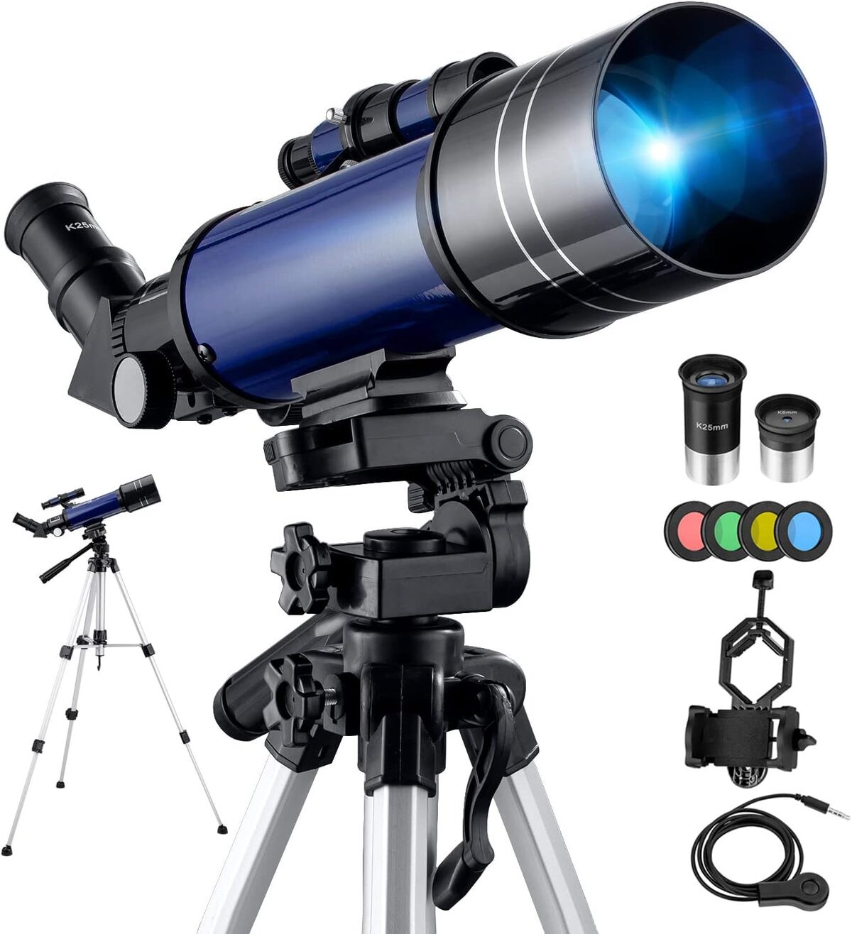 Test du télescope Pro 400/70 : l'astronomie simplifiée