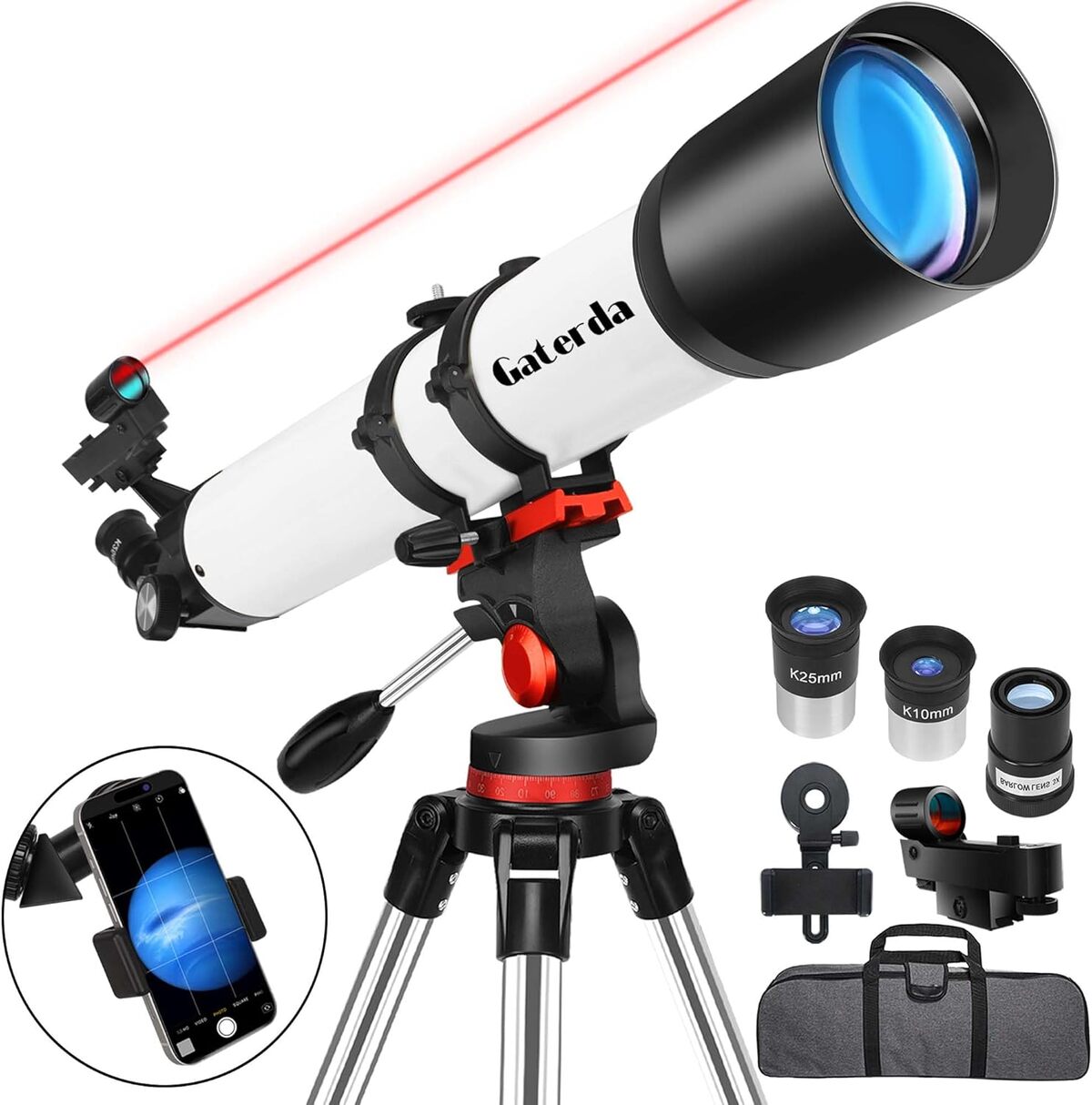 Test du télescope Gaterda 90/700 mm : un outil accessible pour tous