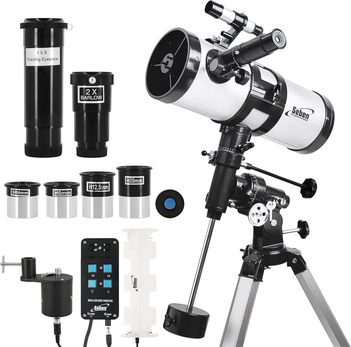Test du télescope motorisé HND Star Sheriff 1000-114