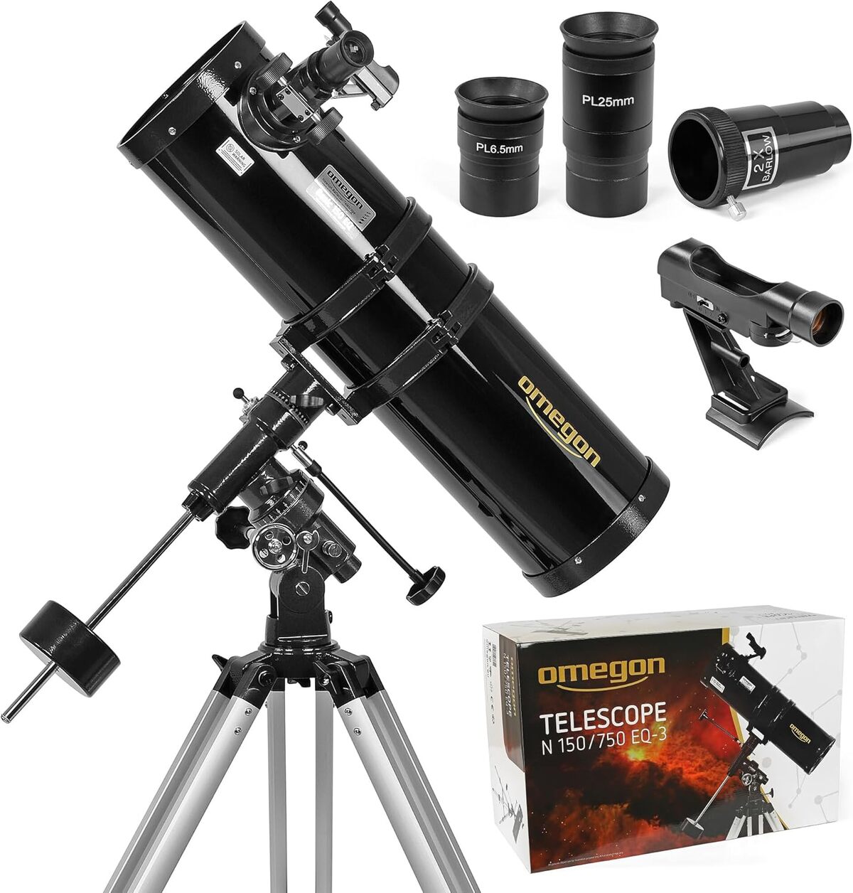 Test du télescope Omegon N 150/750 EQ-3
