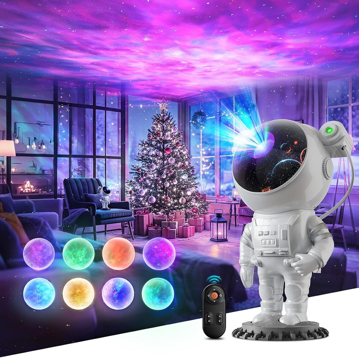 Test : astronaute projecteur Galaxy, la veilleuse céleste des rêves étoilés