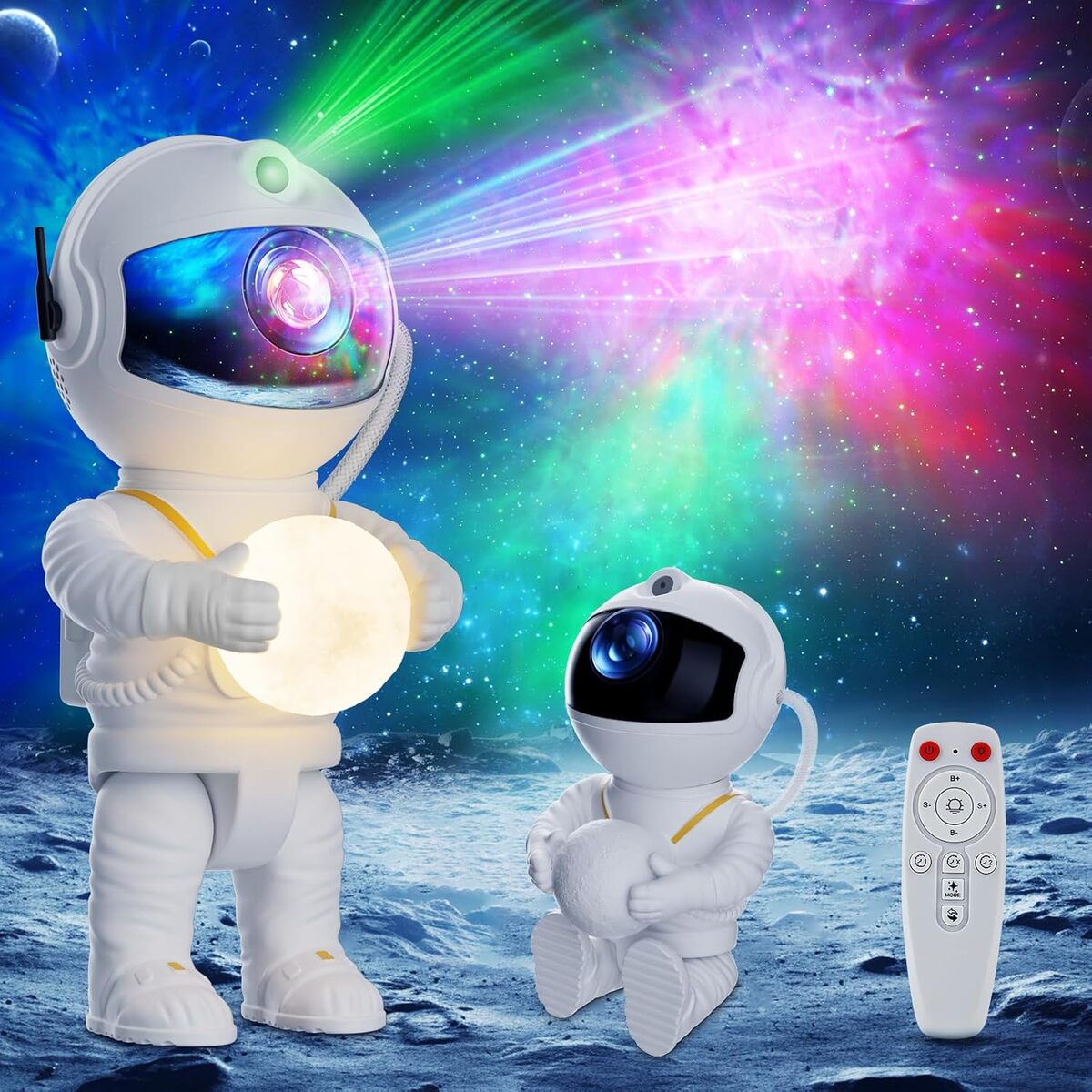 Test du projecteur galaxie LED Feliigo Astronaute : immersion stellaire