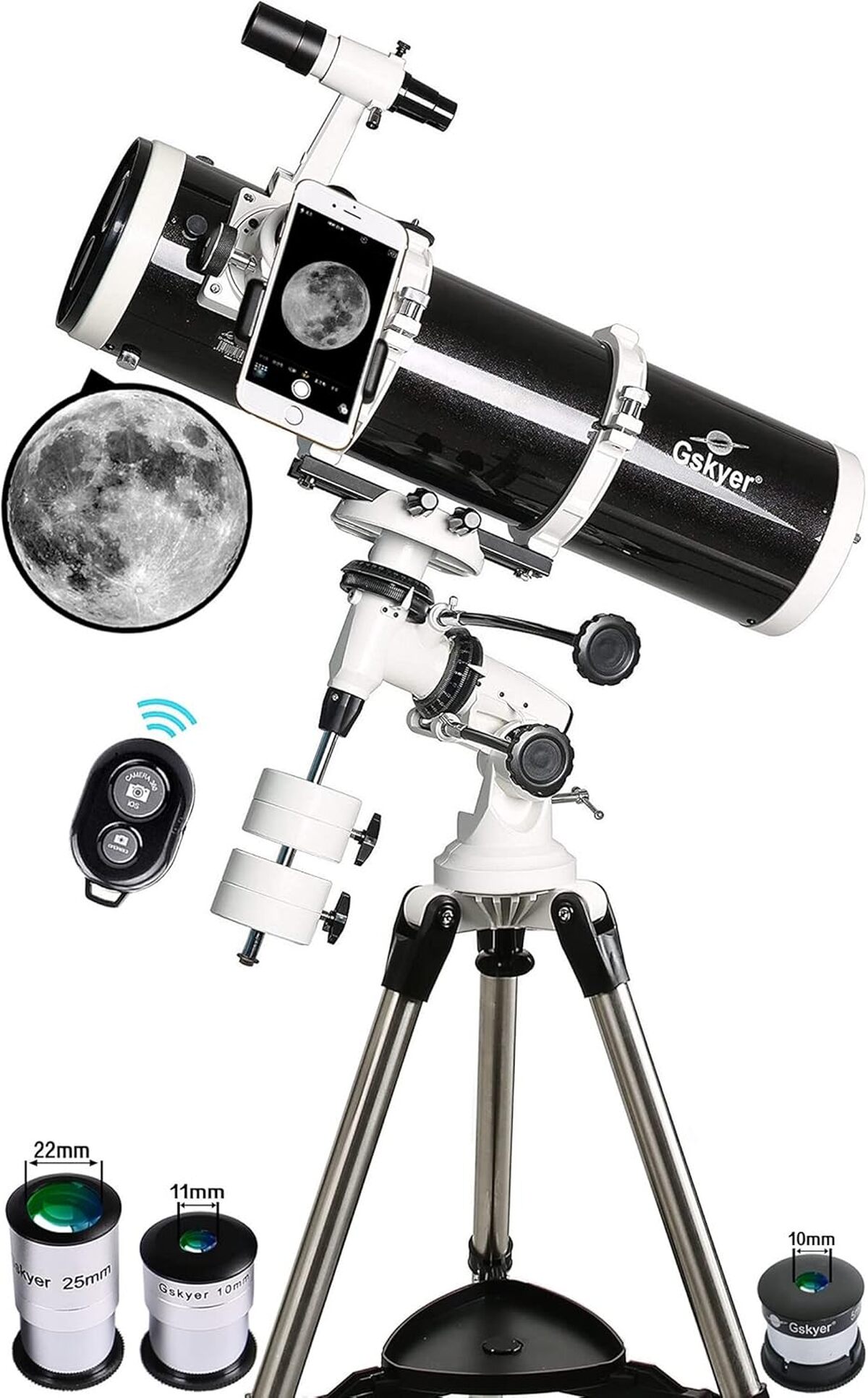 Test du télescope Gskyer 130EQ : l'astromaster pro