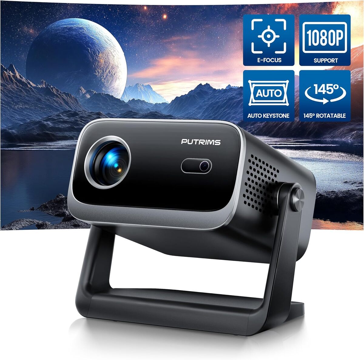 Test : mini vidéoprojecteur portable 1080P WiFi Bluetooth