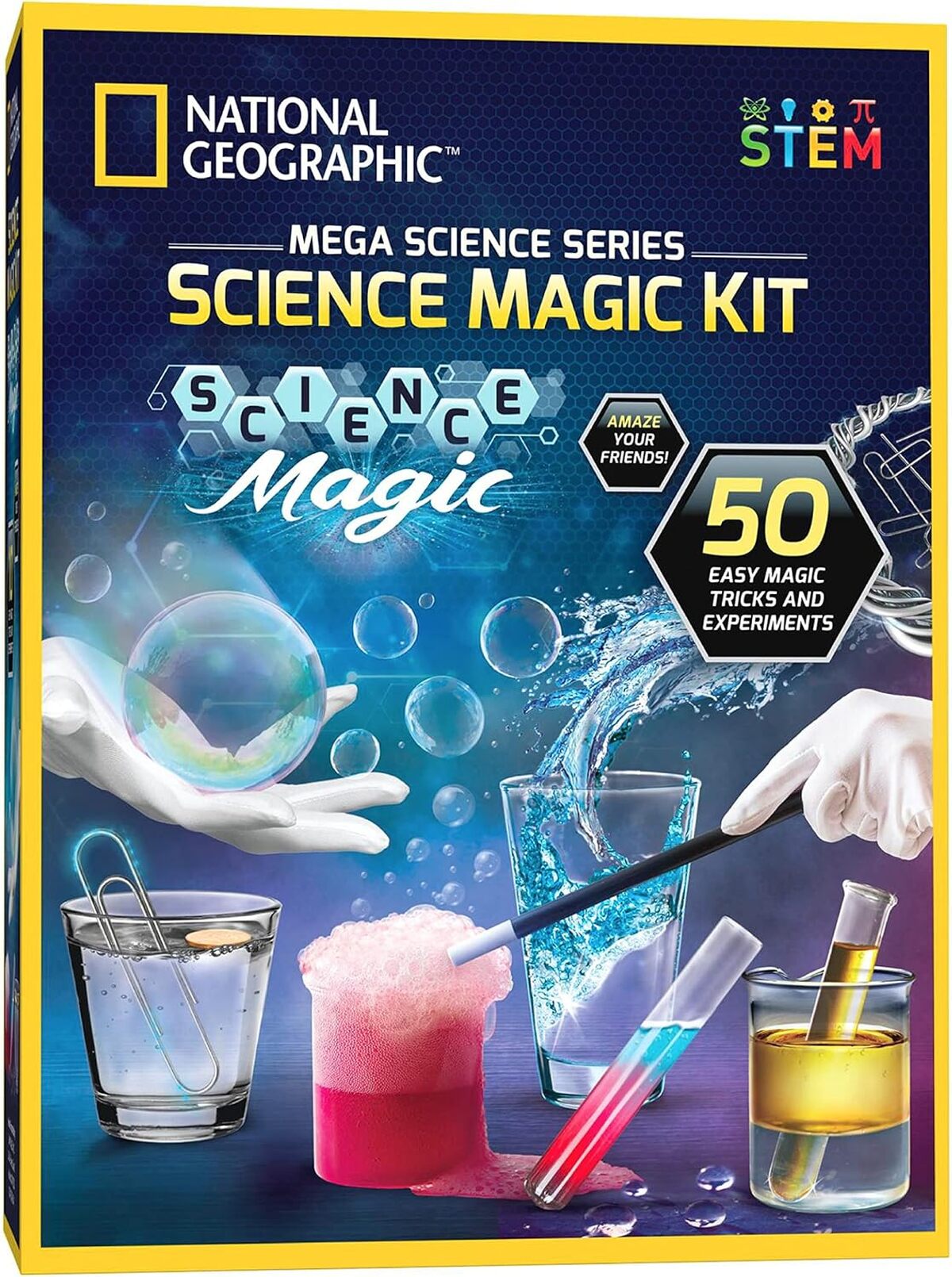 Avis : le kit de magie scientifique NATIONAL GEOGRAPHIC - 50 expériences pour petits génies !