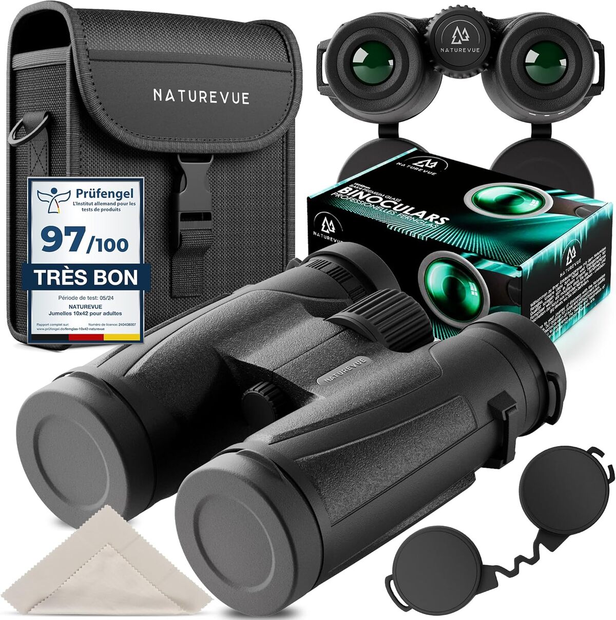 Test des jumelles NatureVue 10x42 : étanches et pratiques