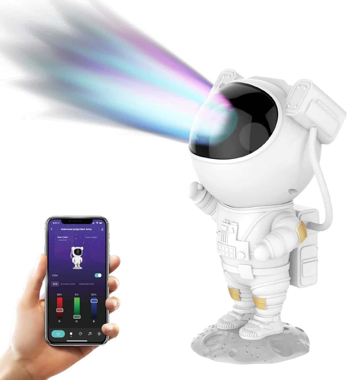Test du projecteur Lulaxy : ciel étoilé chez vous