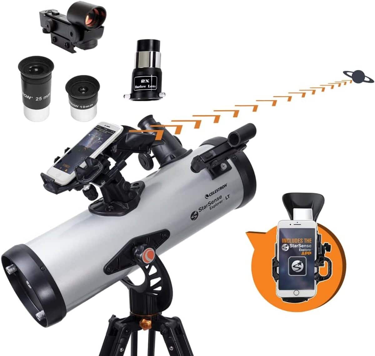 Test du télescope Celestron StarSense LT114AZ