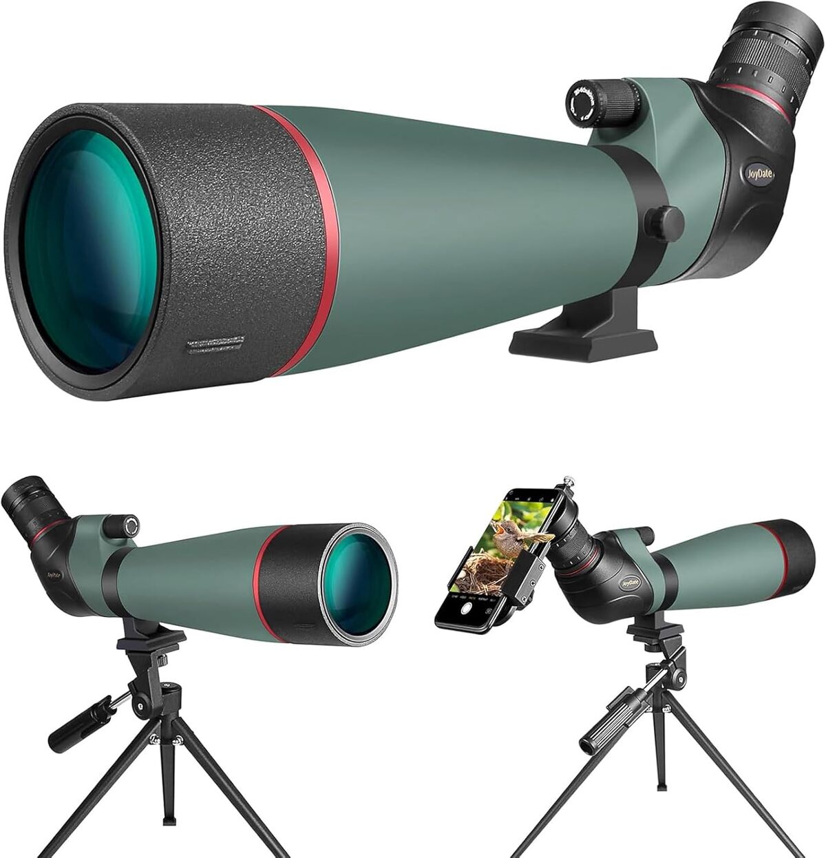 Test : joyDate HD 20-60x80mm longue-vue avec trépied et adaptateur smartphone