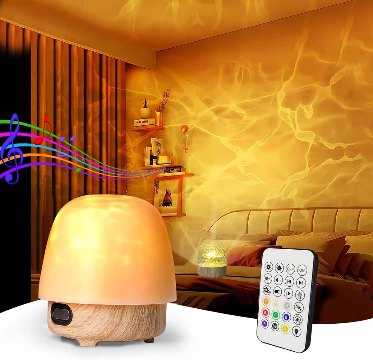 Test : projecteur galaxie Bluetooth 16 couleurs