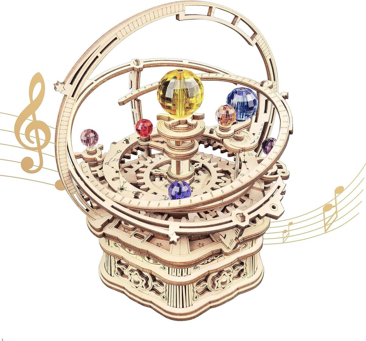 Test : robotime boîte à musique astronomie en puzzle 3D