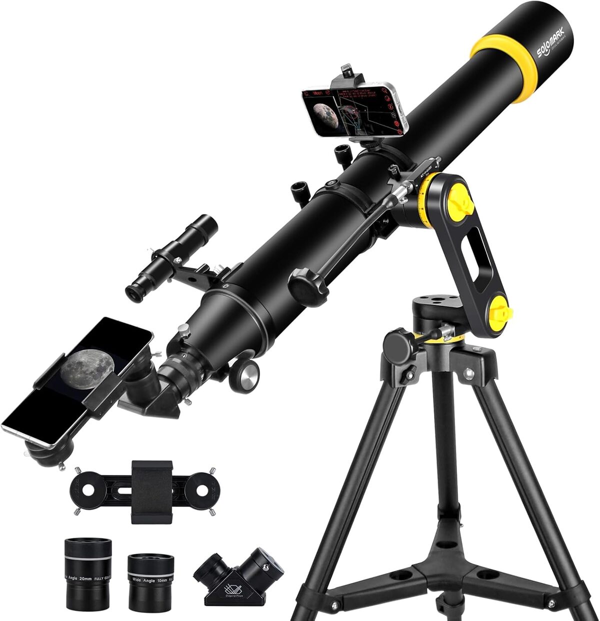 Test du télescope professionnel 90 mm pour astronomes débutants