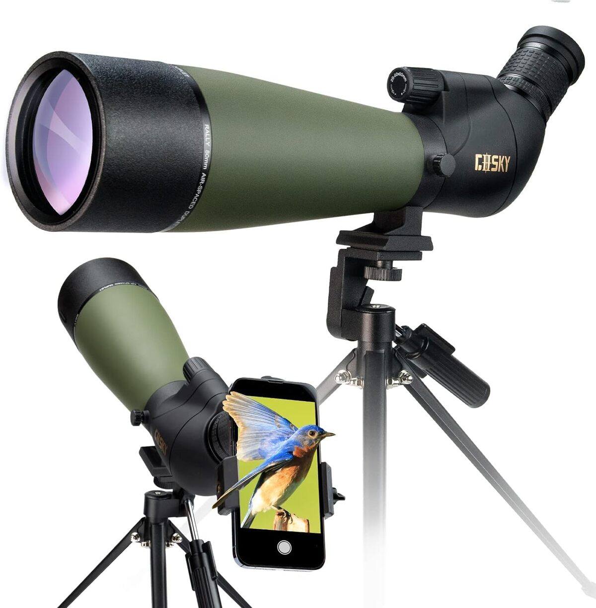 Test de la longue vue Gosky 20-60x80 : performance et polyvalence