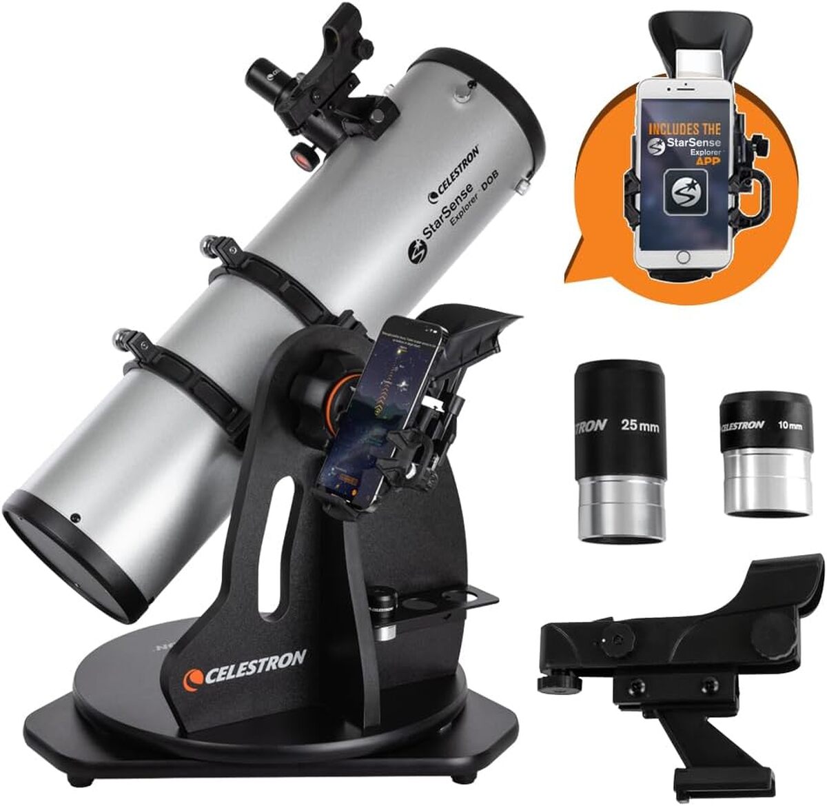Test : télescope Celestron StarSense Explorer 130 mm