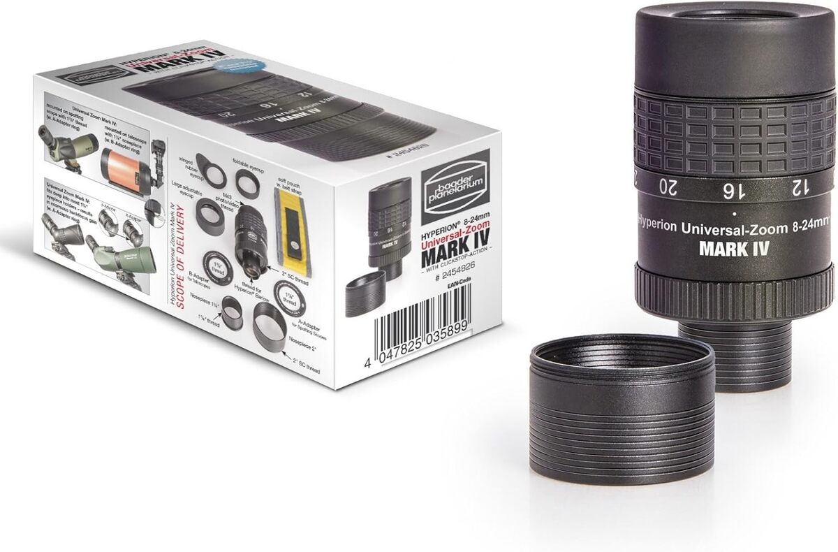 Test : zoom oculaire Baader Hyperion Mark IV 8-24 mm