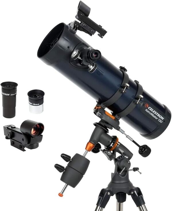 Celestron 31045 AstroMaster 130EQ Télescope réflecteur & 94307 AstroMaster Kit Accessoires Télescope