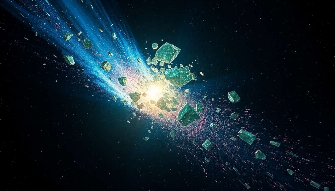 La désintégration de la comète Atlas