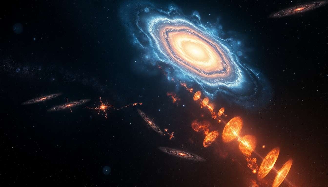 L'univers visible : une infime partie du cosmos