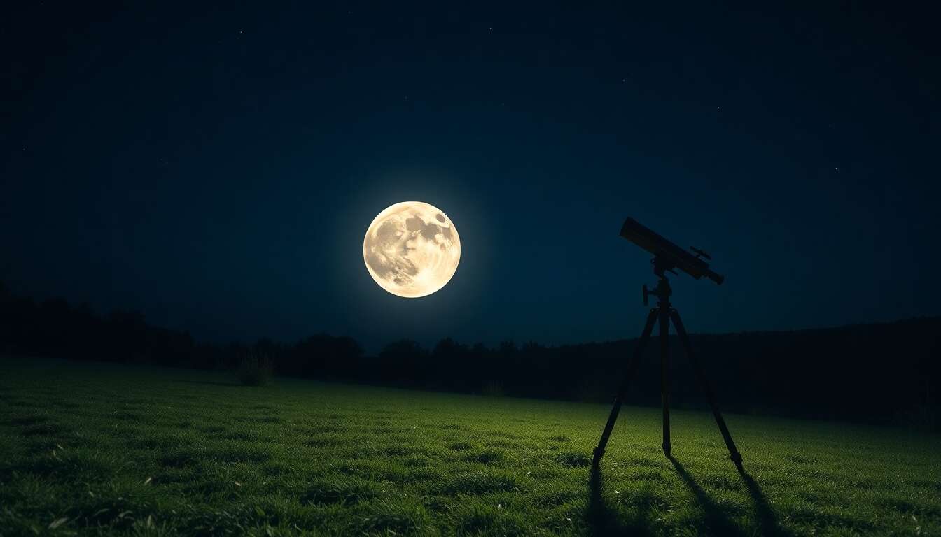 Techniques pour mesurer le diamètre de la lune Techniques pour mesurer le diamètre de la lune