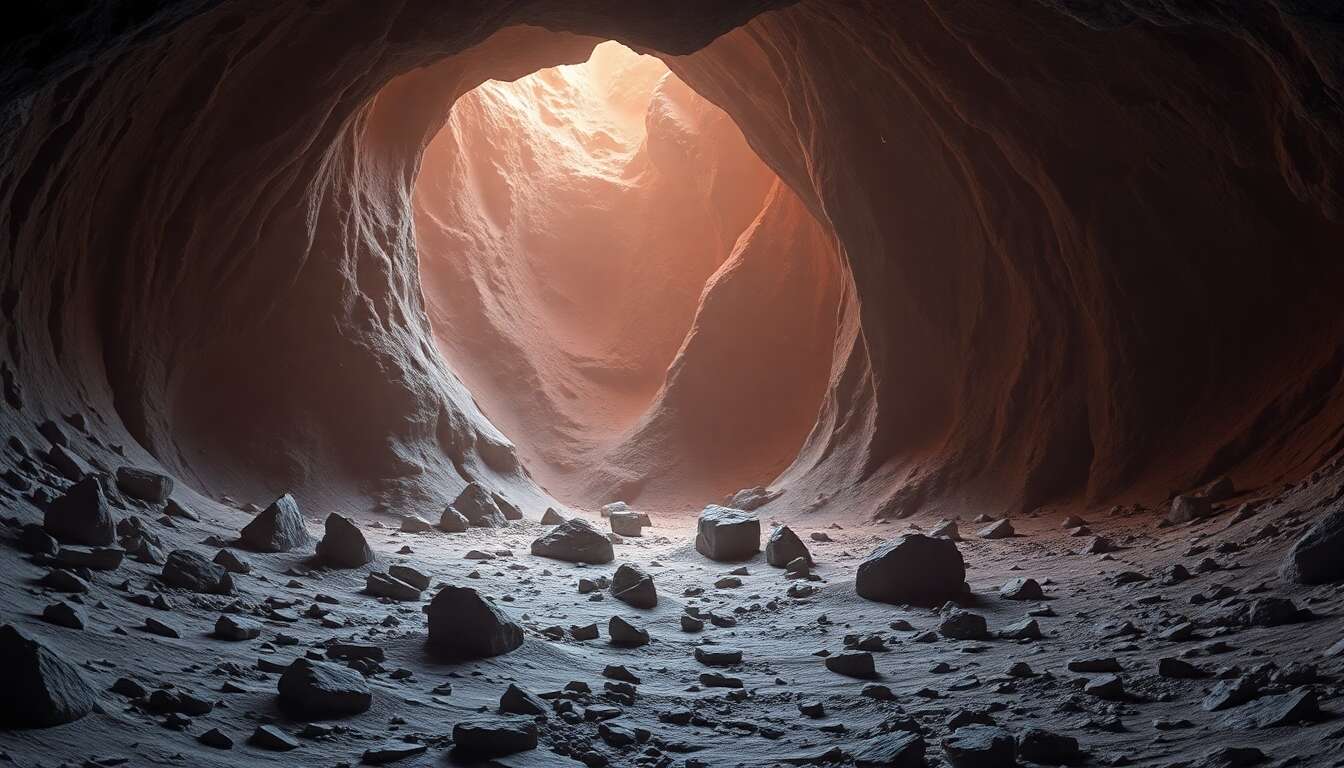 Intérieur de la comète 67P : à quoi ça ressemble ?