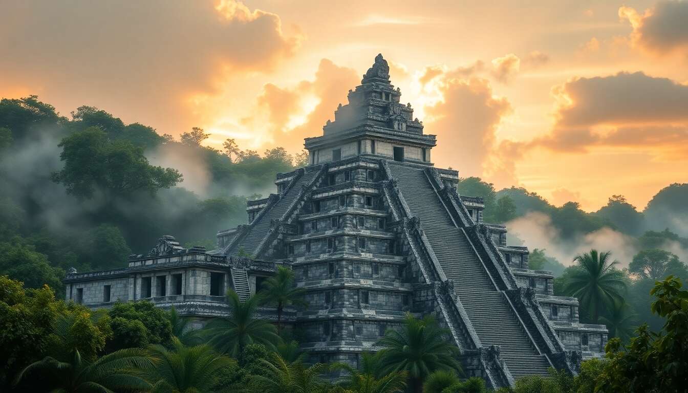 Les villes majestueuses des maya : un d&eacute;fi architectural