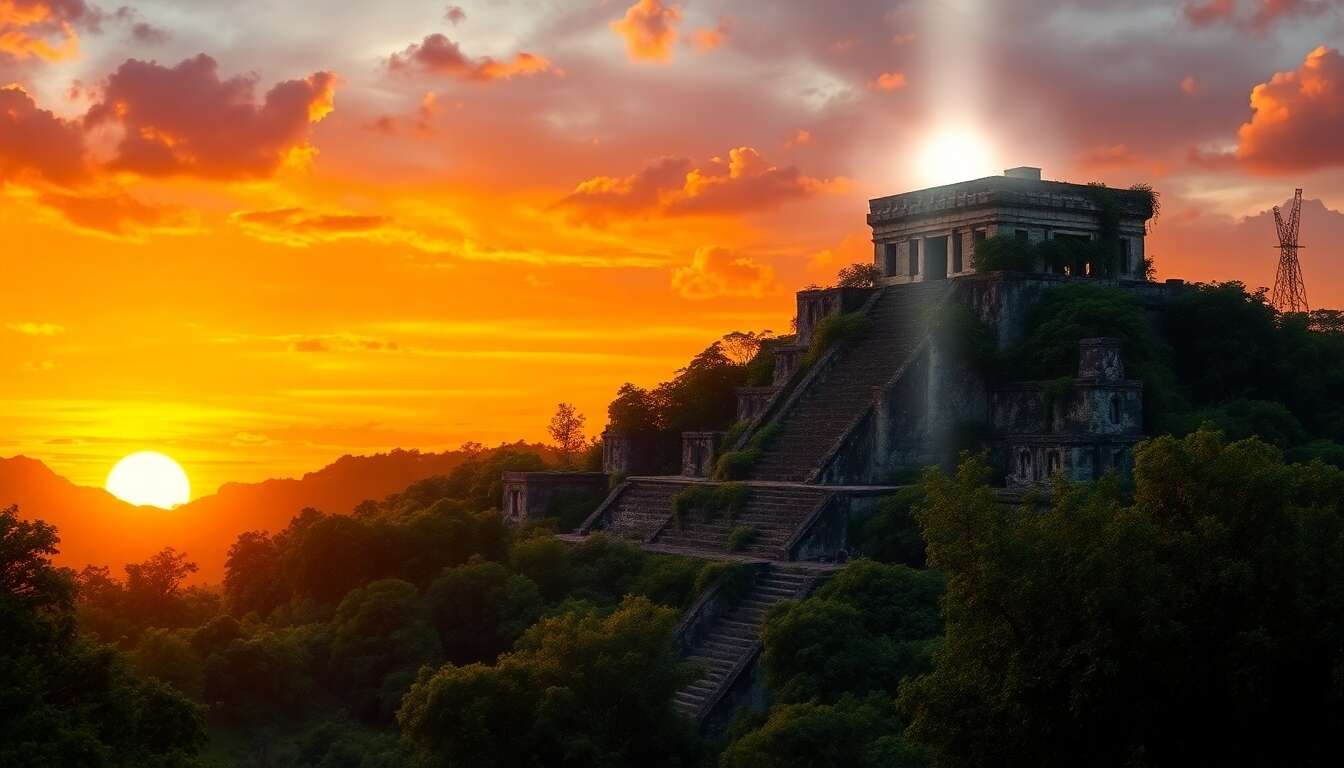 L'&eacute;nigme de la chute des grandes cit&eacute;s maya